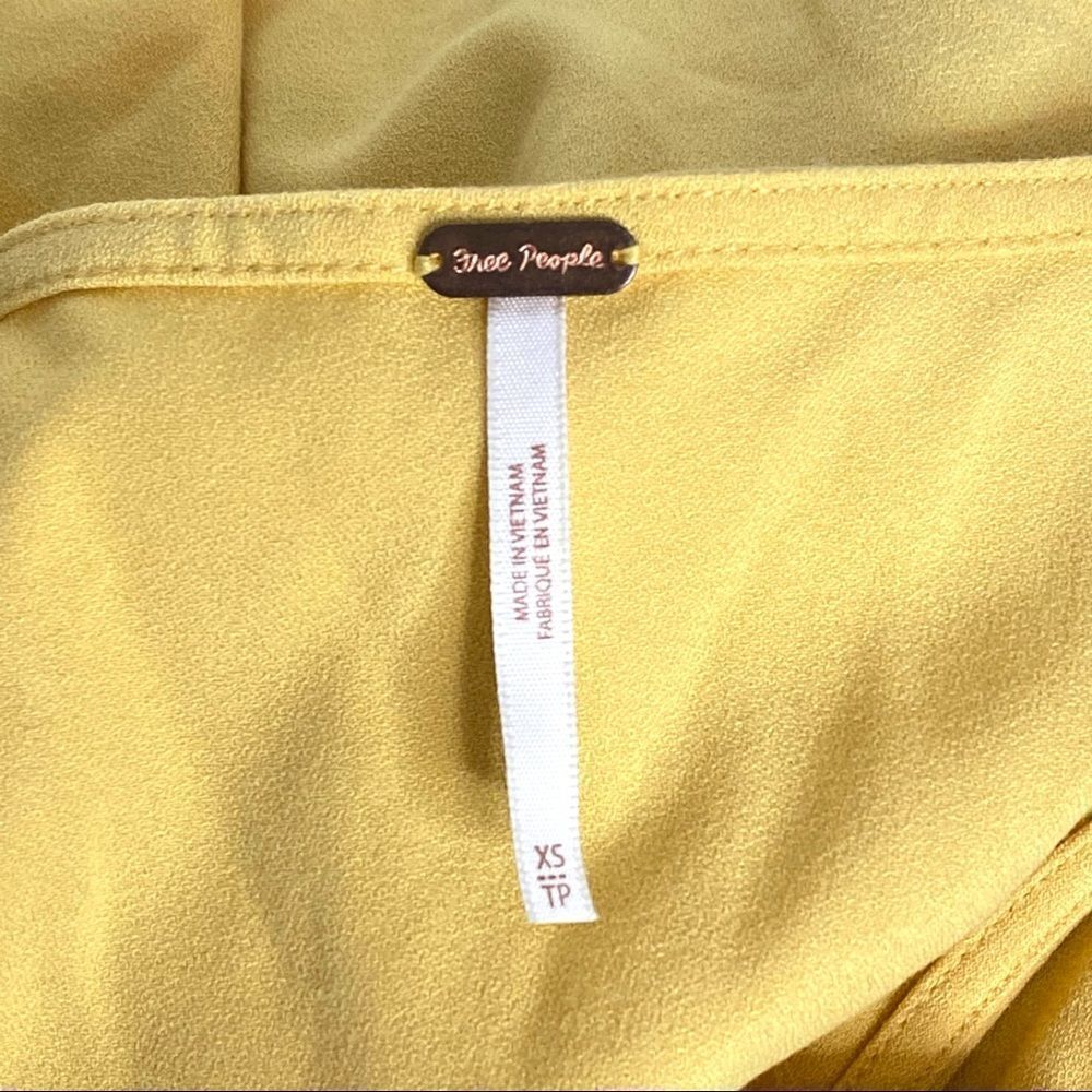 Free People City Fever Grommet Open Side Tank Top XS - Picture 5 of 7